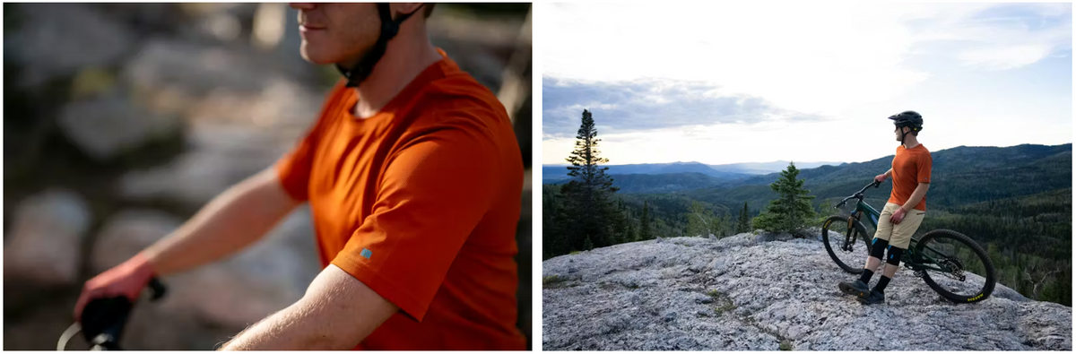 Yeti Tolland Short Sleeve MTB Jersey - Potters Clay