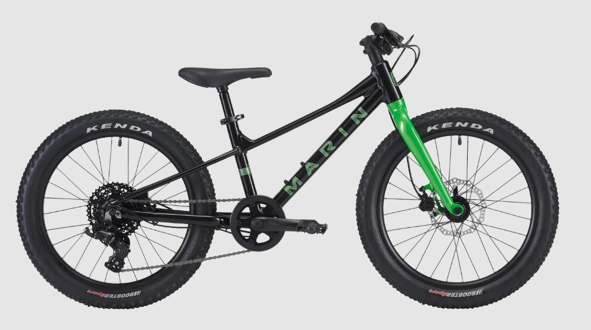 Marin Bear Valley 20" Kids Bike - Black-Green