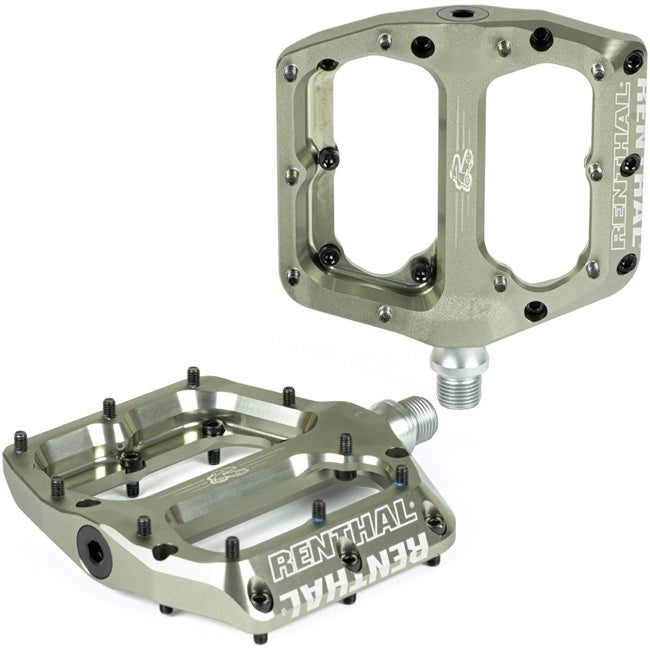Renthal Revo-F Flat Pedal - Alugold