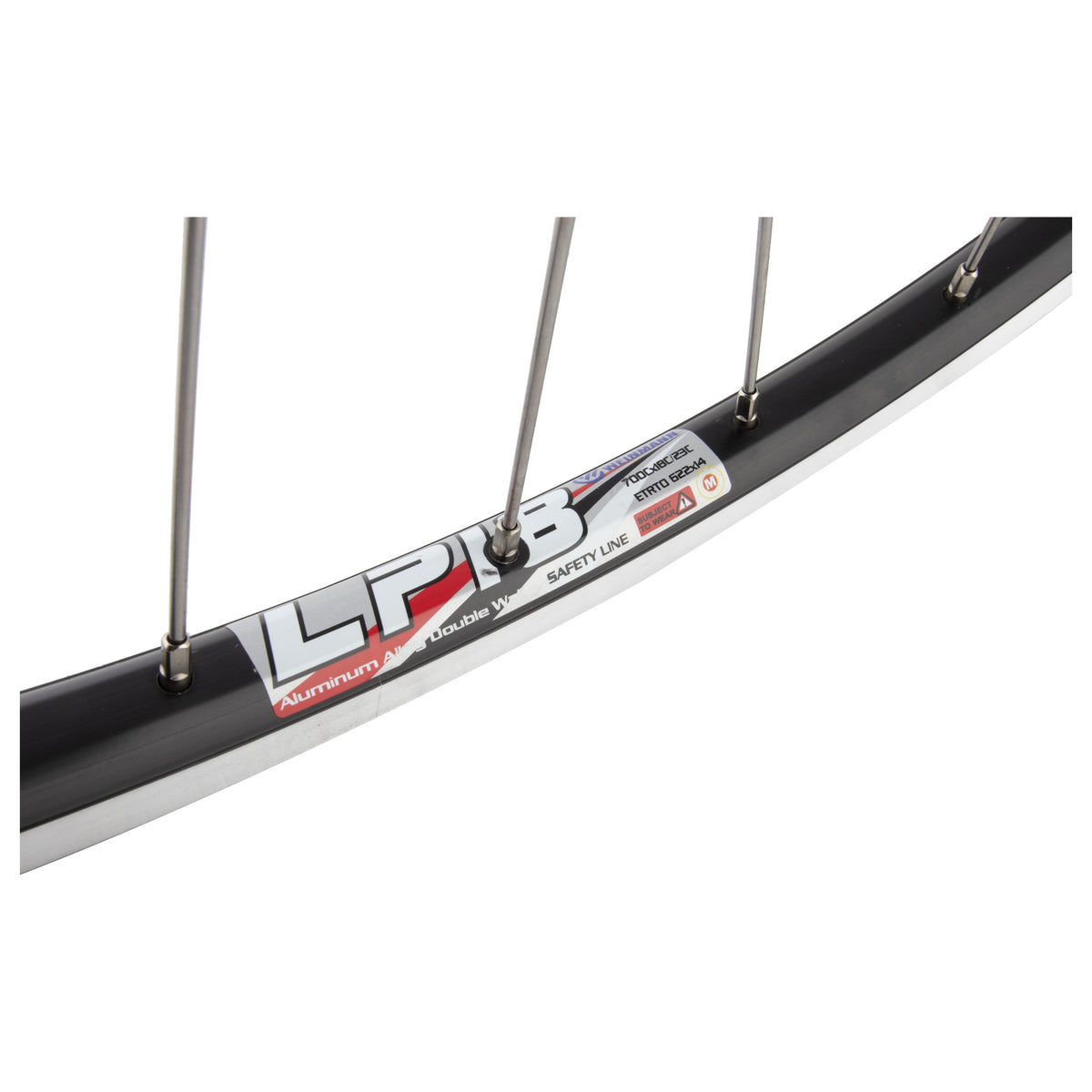 WheelMaster 700c Alloy Double Wall Rear Road Wheel - Rim Brake