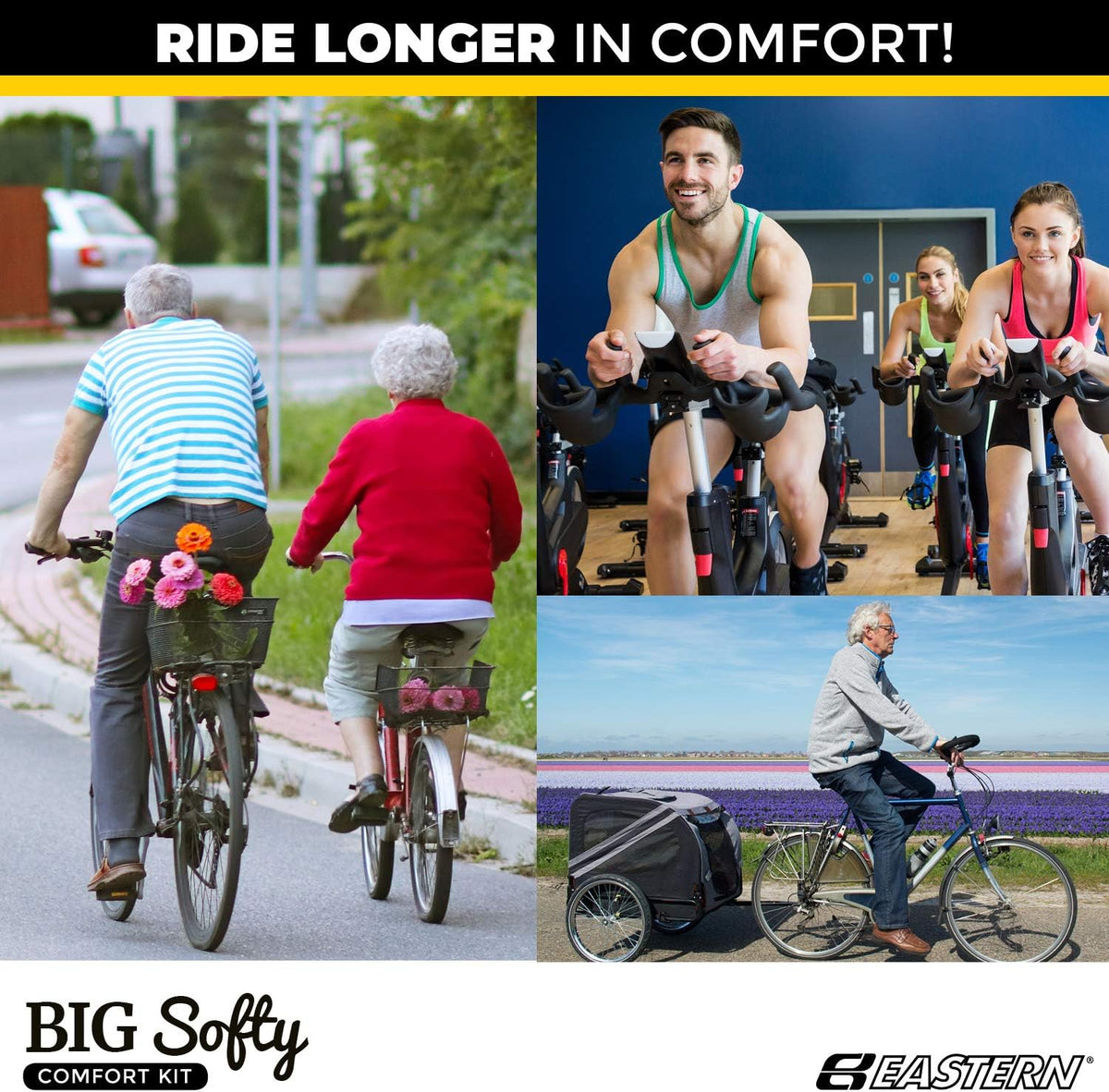 Eastern Big Softy Seat kit - With Gel Cover