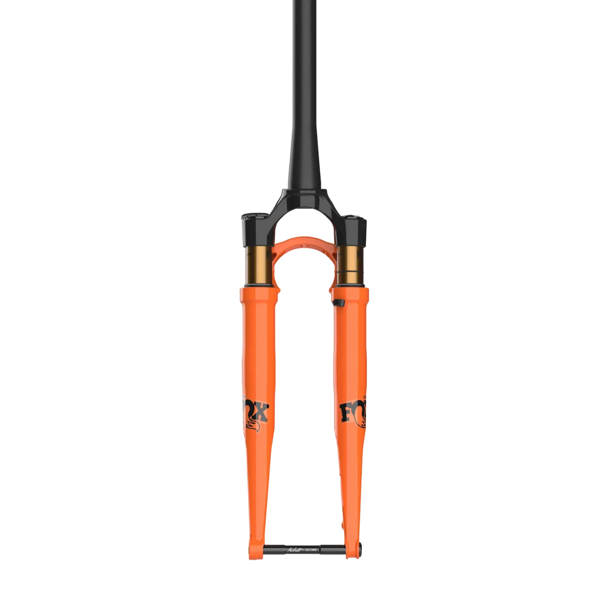 Fox Suspension 32 Float TC 40 Factory 700c Kabolt 12x100 - Shiny Orange - 2025