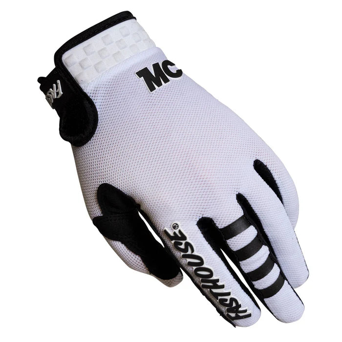 Fasthouse Air Cooled Elrod Air Glove - Youth - White