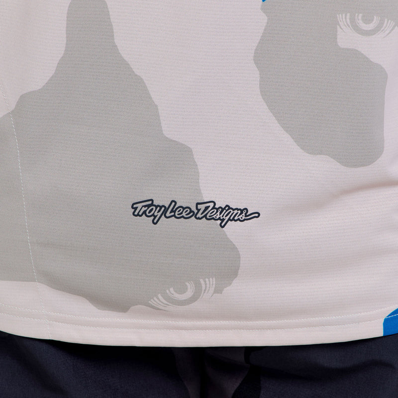 Troy Lee Designs Skyline Pro Short Sleeve MTB Jersey - Flow Camo - Pumice