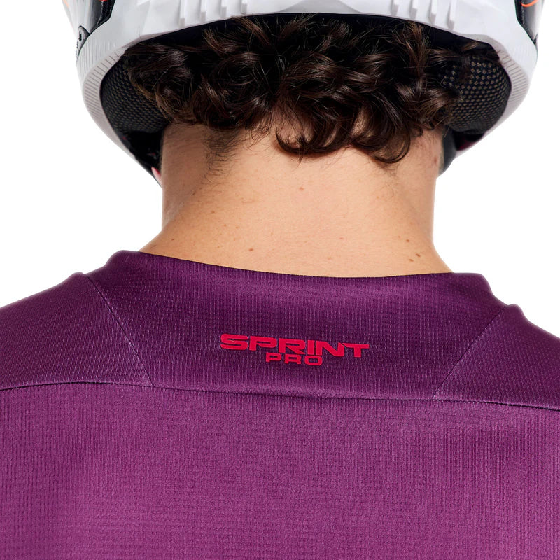 Troy Lee Designs Sprint Pro Long Sleeve MTB Jersey - Sangria
