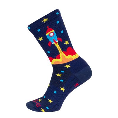 SockGuy 6" Crew Sock - Rocket Socket