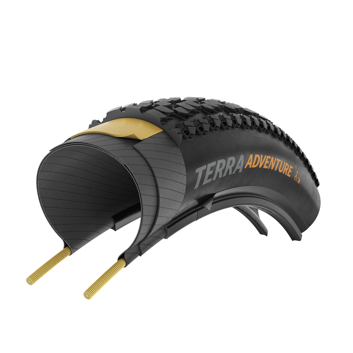 Continental Terra Adventure 700c Folding Gravel Tire - Black