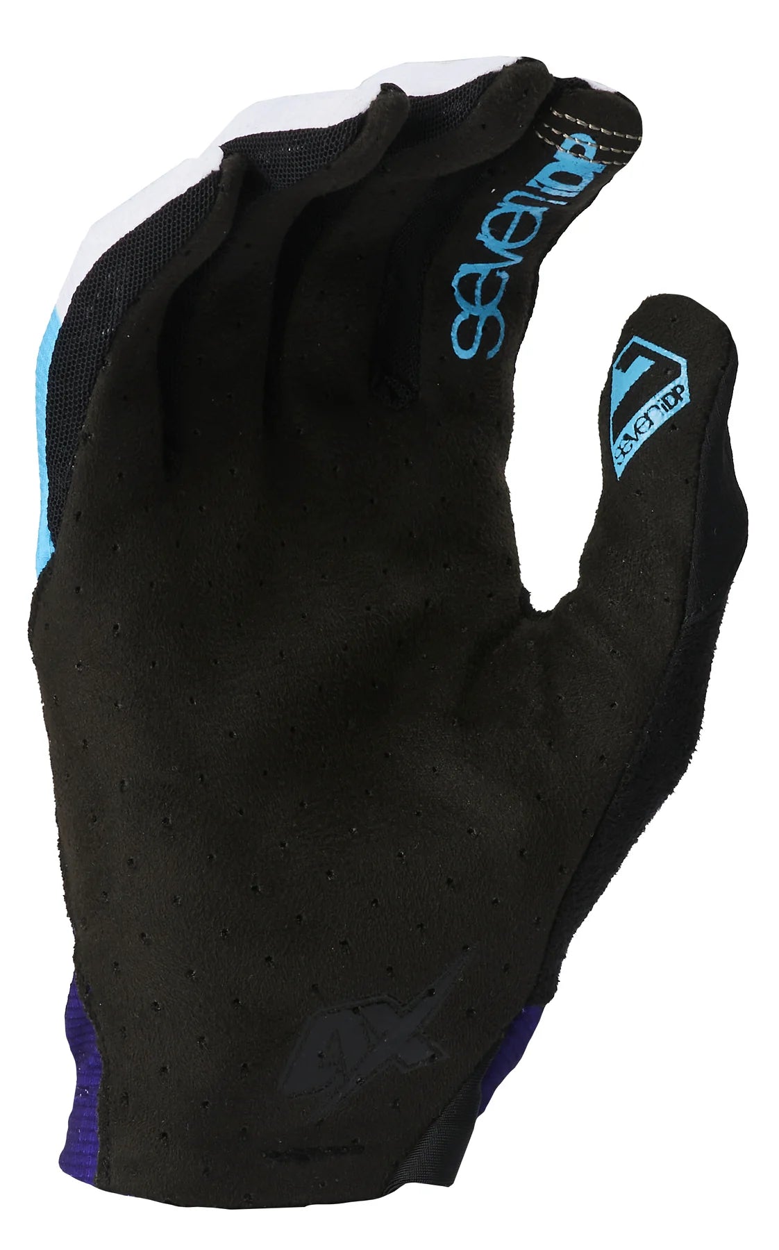7 iDP Control MTB Glove - Blue Stripes