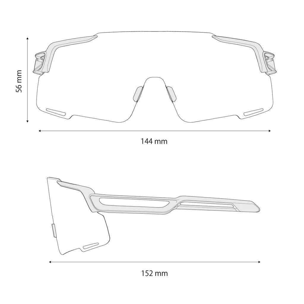 Shimano Equinox RS Sunglasses - Road Lens - Smoky Pink
