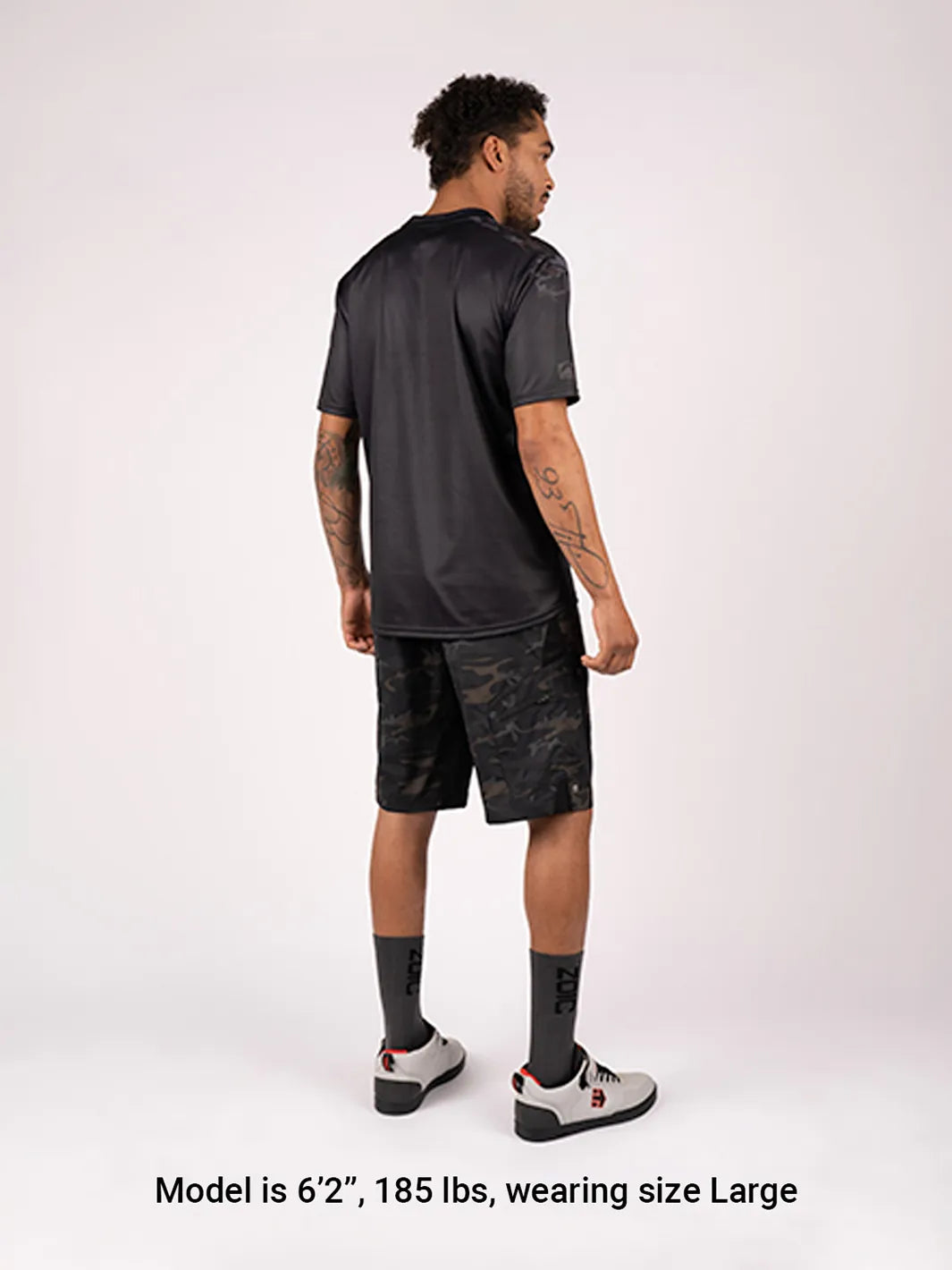 Zoic Ether Camo MTB Short - Black Ops