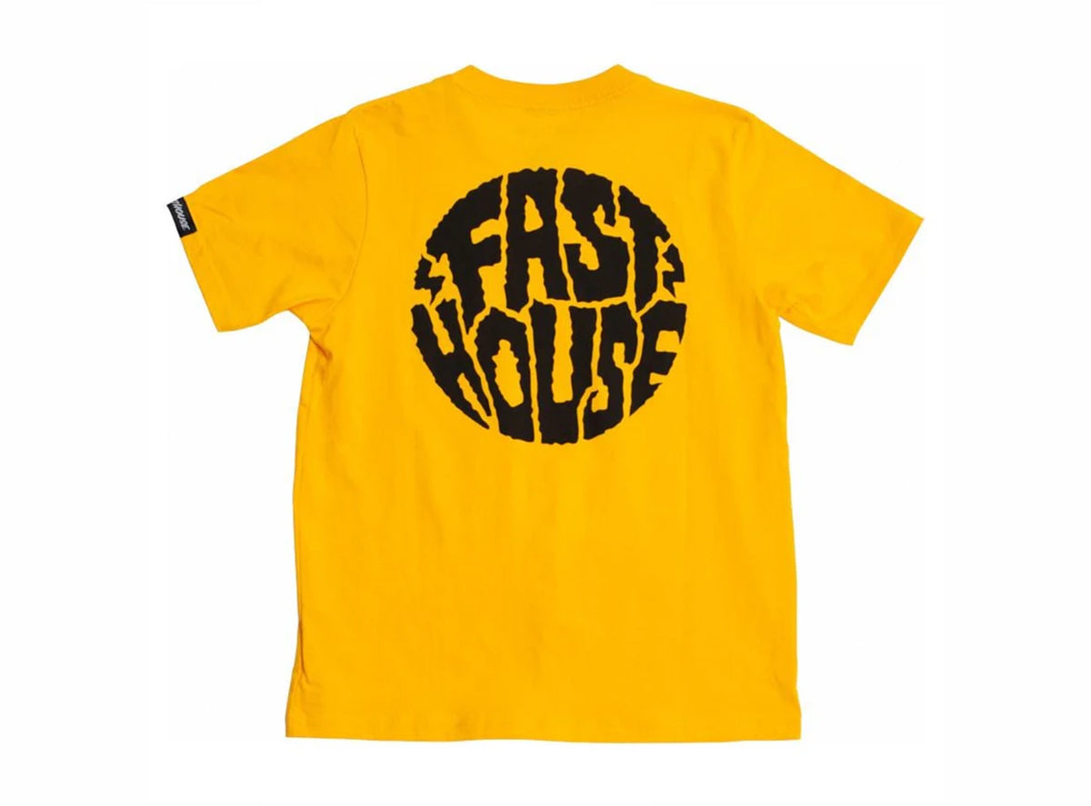 Fasthouse Grime Tee - Youth - Gold