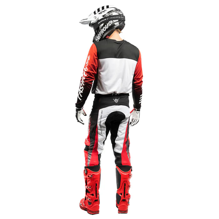 Fasthouse Grindhouse Twitch Pant - Black-Red