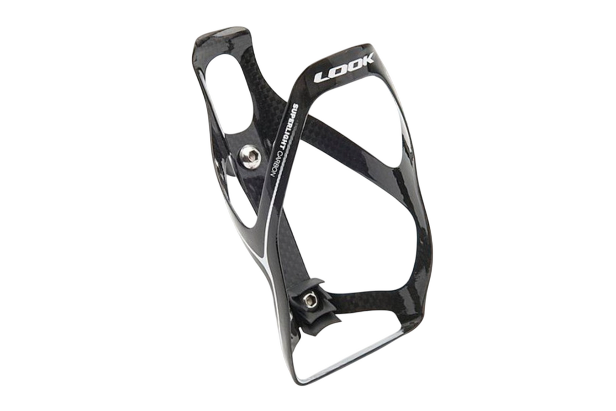 Look Super Light Bottle Cage - Black-White