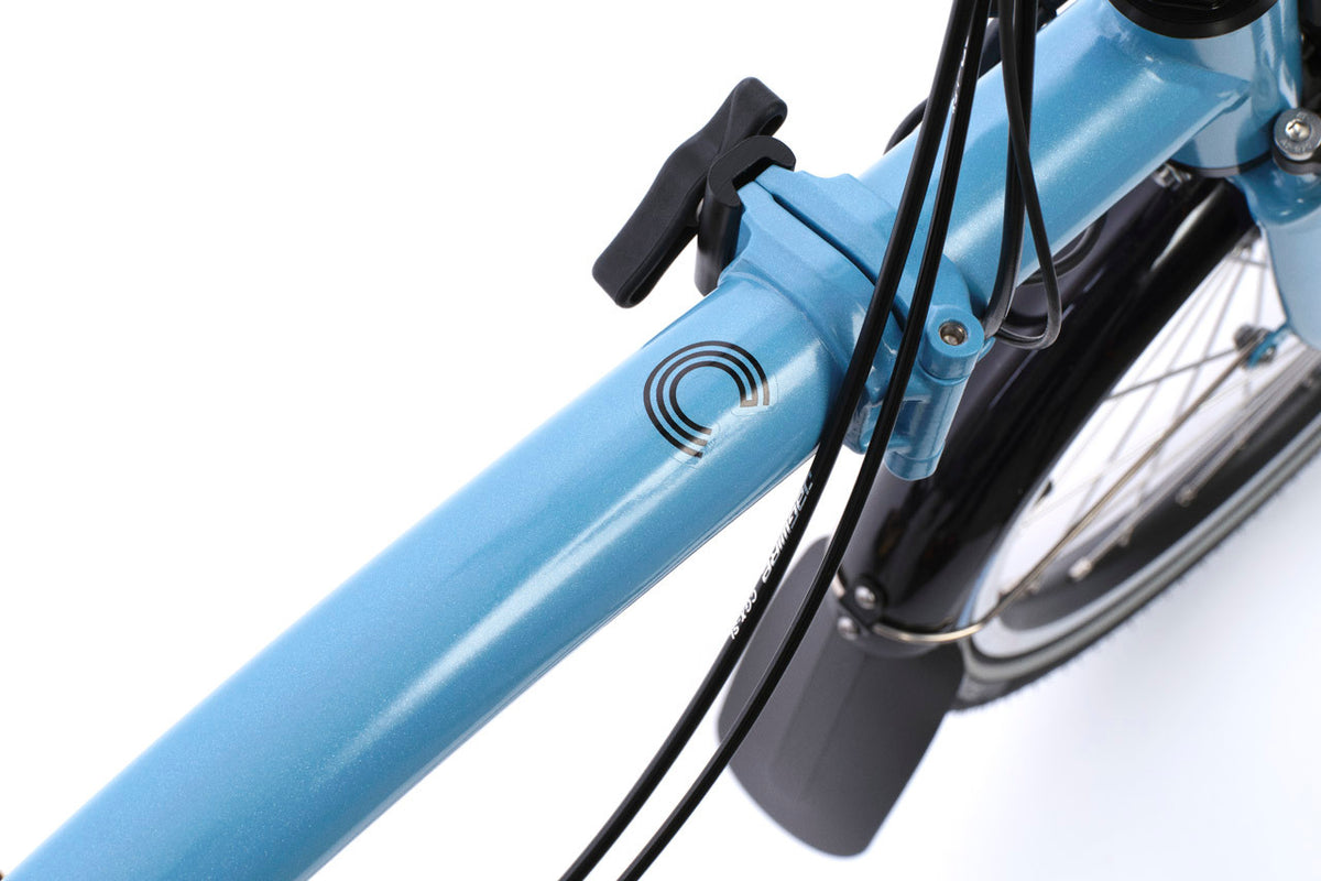 Brompton Electric C Line 4-Speed - Cloud Metallic