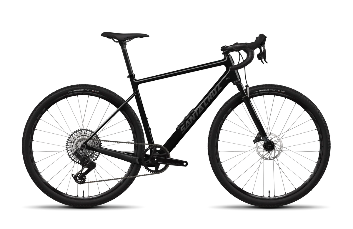 Santa Cruz Stigmata CC 700c - Rival 2x AXS - Gloss Black Sparkle - 2025
