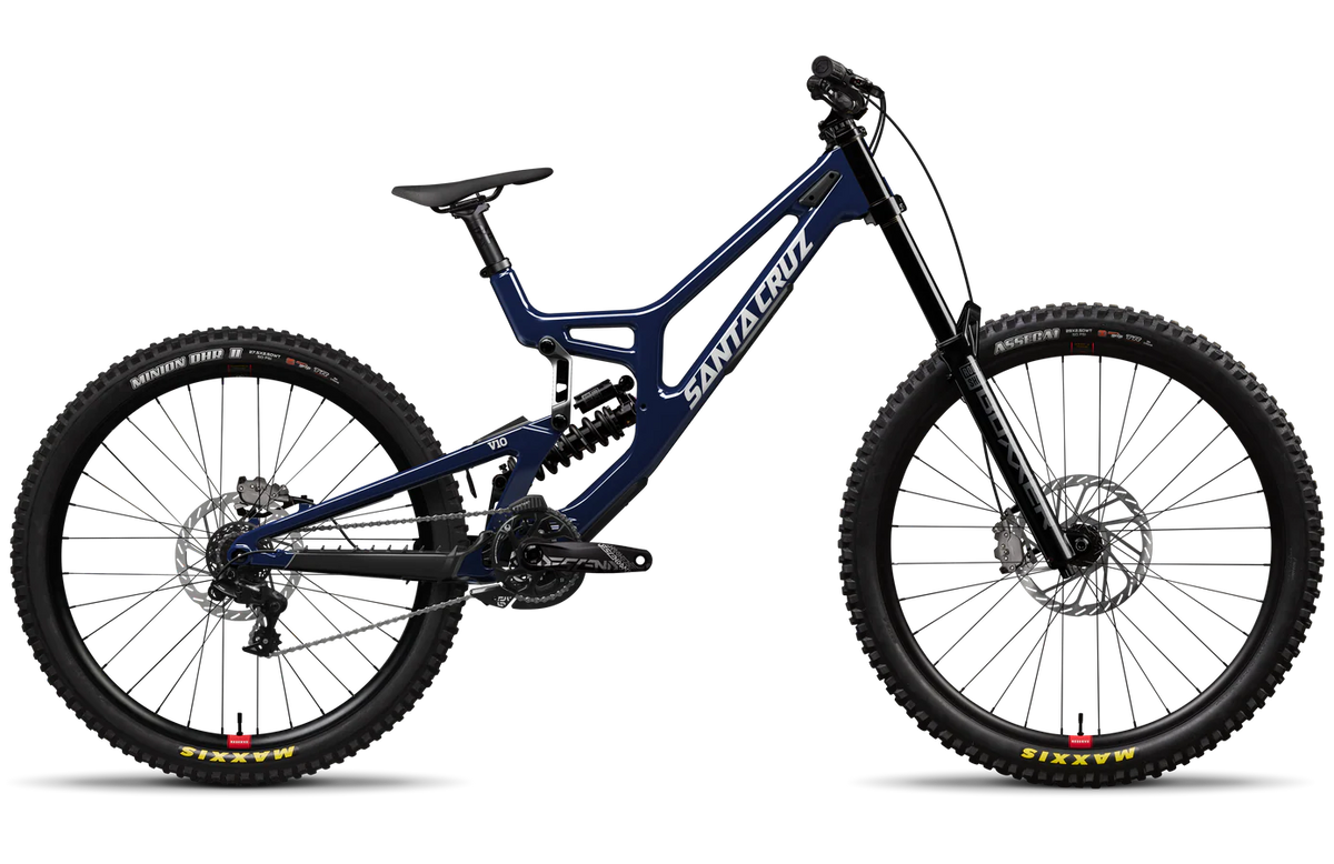 Santa Cruz V10 CC MX - DH S-Kit - Gloss Liquid Blue - 2027