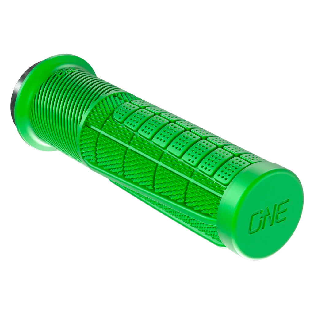 OneUp Thick Lock-On MTB Grips - Green