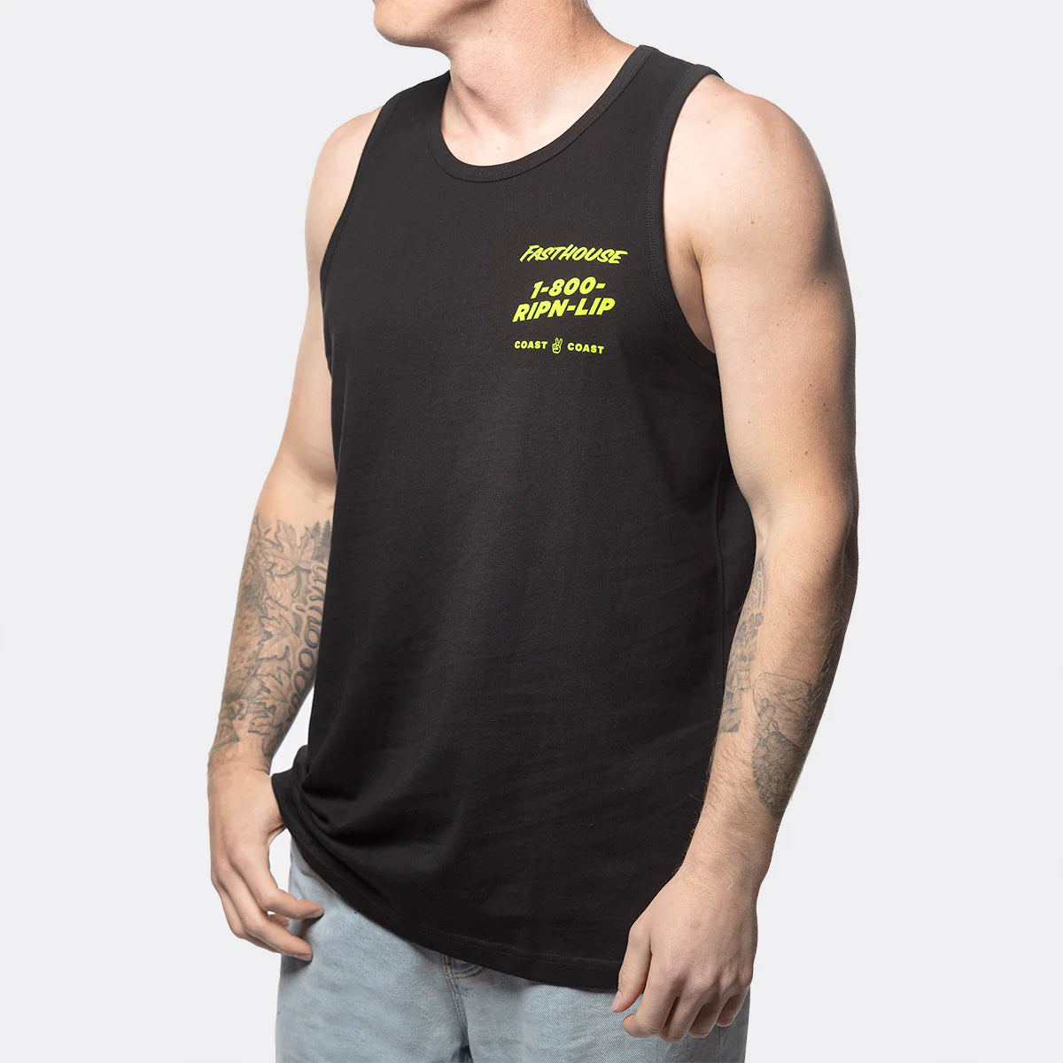 Fasthouse Panama Tank - Black