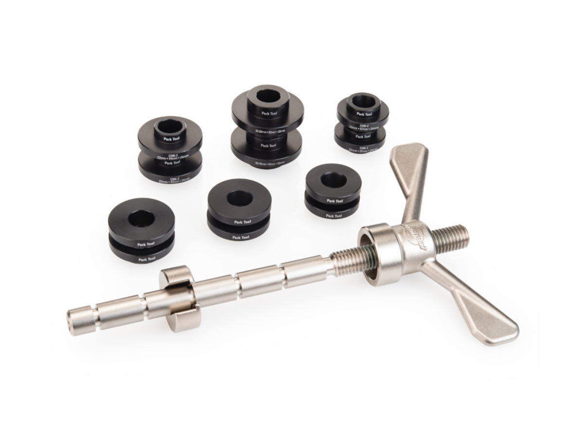 Park Tool Bottom Bracket Bearing Press Set BBP-1.2 Black - Silver Set