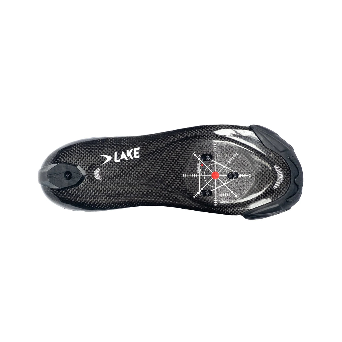 Lake CX201 Road Shoe - Black-White