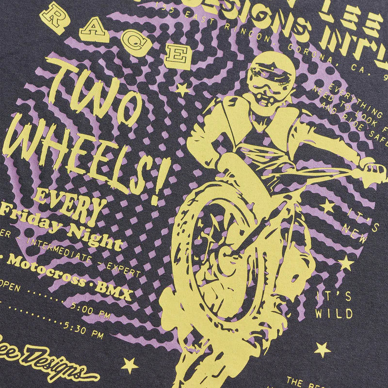 Troy Lee Designs Friday Night Long Sleeve Tee - Carbon
