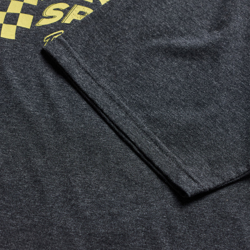 Troy Lee Designs Finish Line Short Sleeve Tee - Black Heather