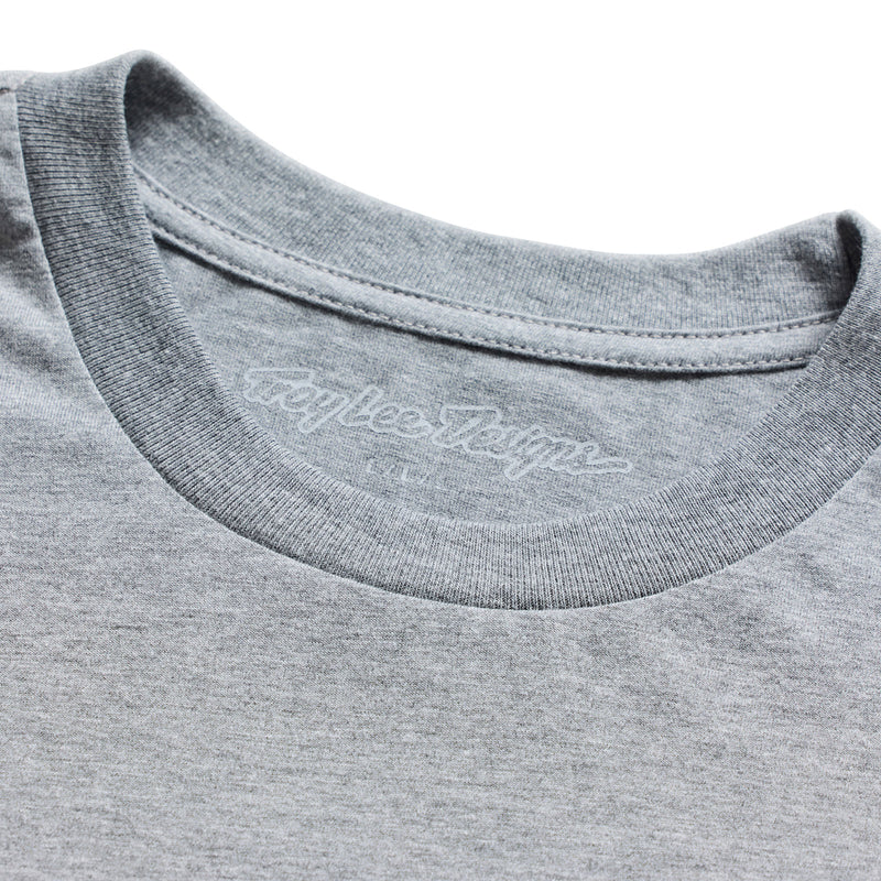 Troy Lee Designs Imprint Short Sleeve Tee - Gray Heather