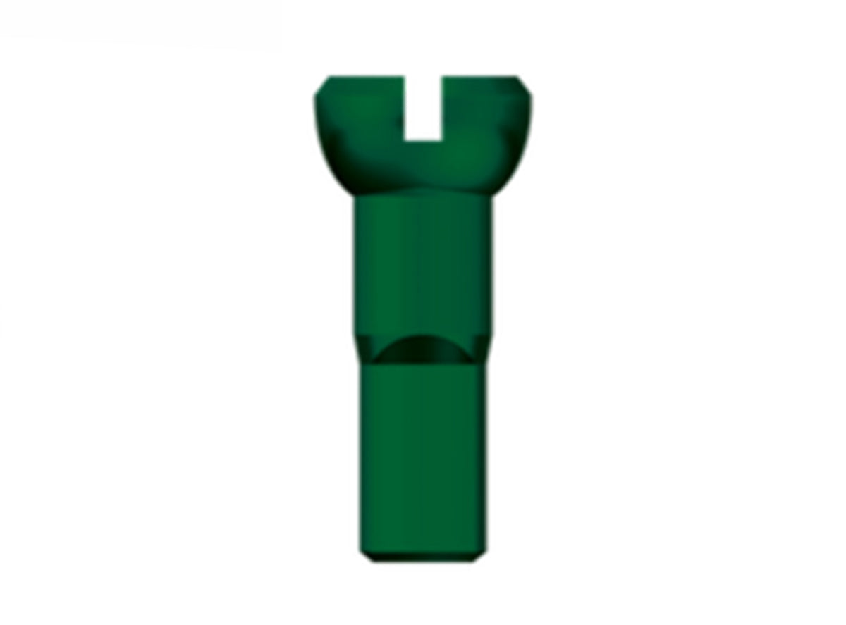 Sapim Aluminum Polyax 14g Nipple - Green