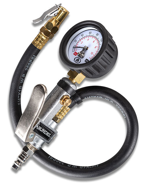 Arundel Shop Inflator - Schrader Valve