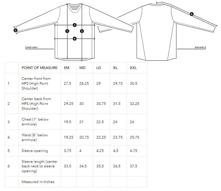 Troy Lee Designs Skyline Long Sleeve Ride Tee - Signature - Mist