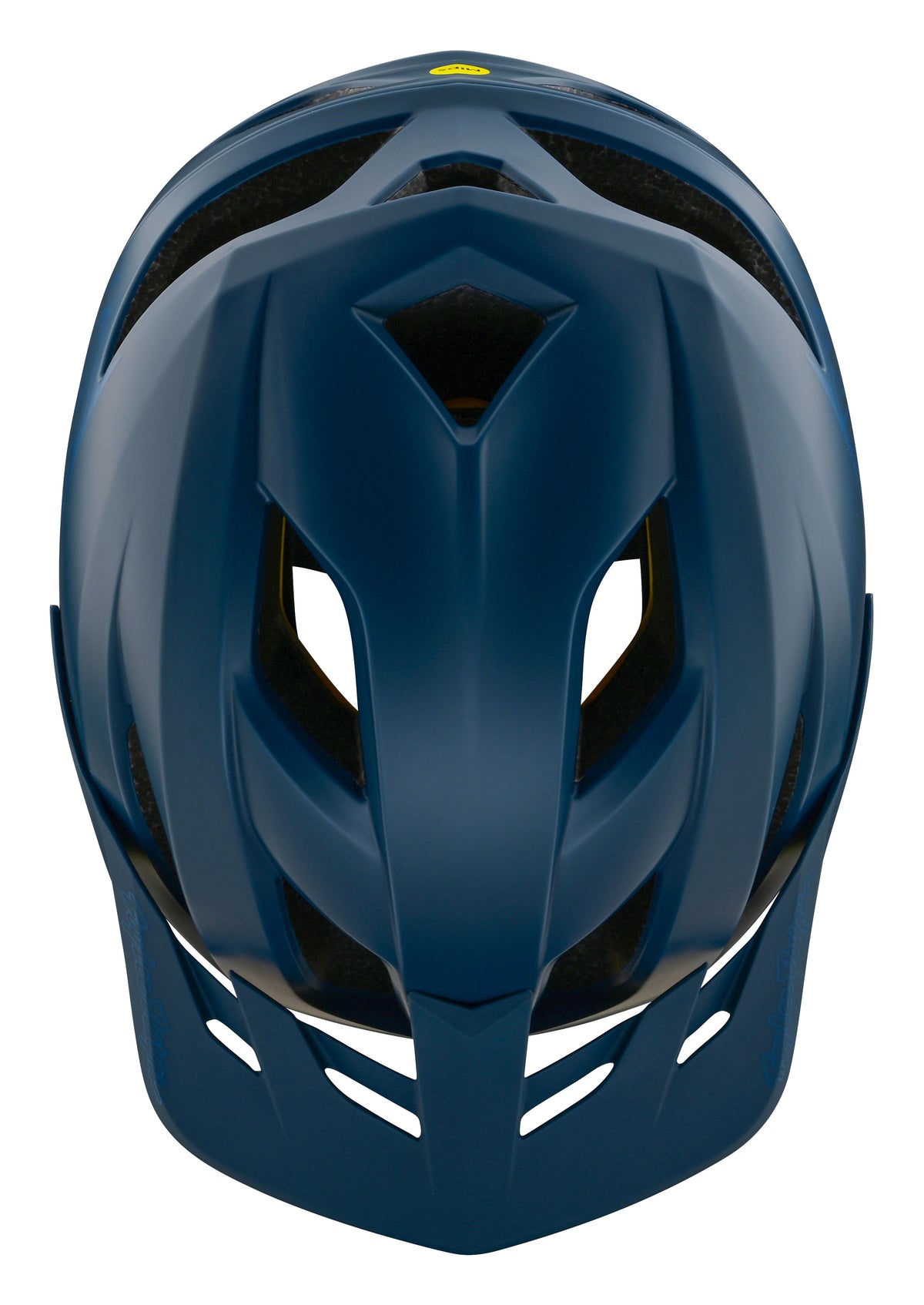 Troy Lee Designs Flowline MTB Helmet with MIPS - Youth - Point - Dark Indigo