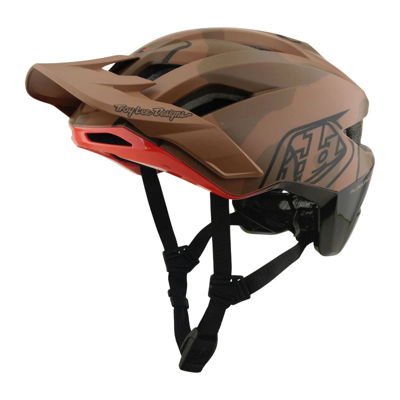 Troy Lee Designs Flowline SE MTB Helmet - Badge - Sienna Camo