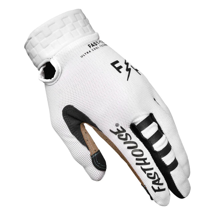 Fasthouse Vapor Glove - White-Black