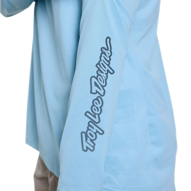 Troy Lee Designs Lilium Pro Long Sleeve MTB Jersey - Womens - Dawn Blue