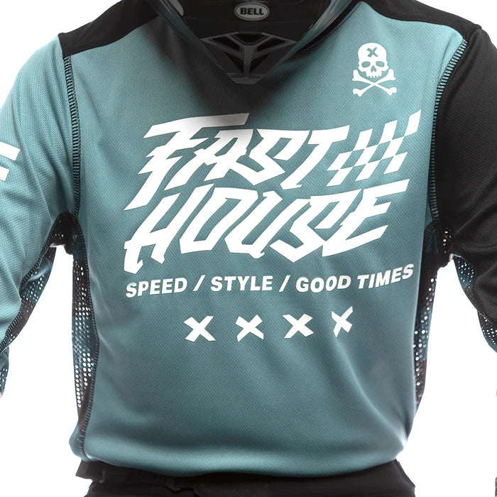 Fasthouse Grindhouse Rufio Jersey - Womens - Slate