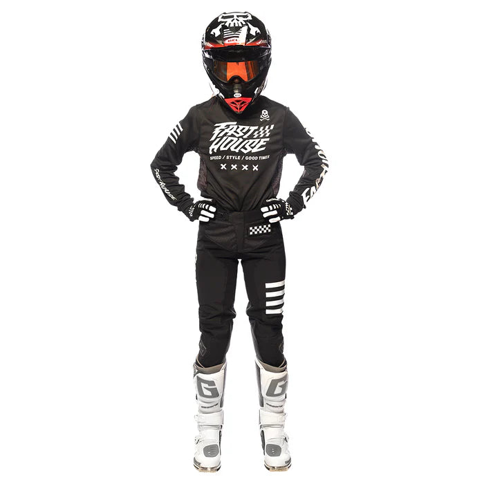 Fasthouse Grindhouse Rufio Jersey - Womens - Black