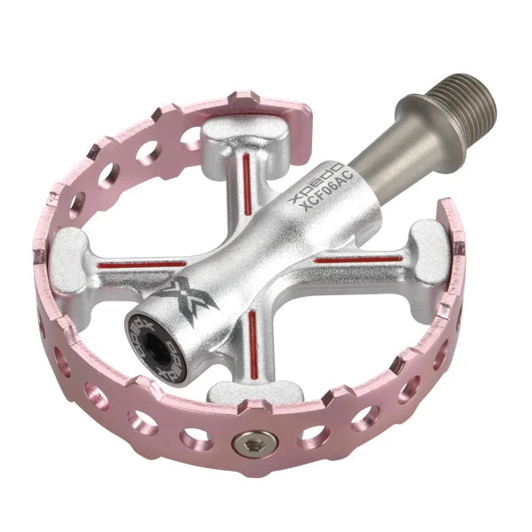 Xpedo TRVS 6 Flat Pedals - Pink