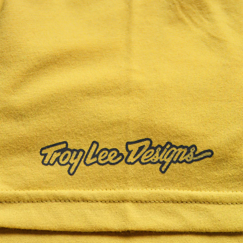Troy Lee Designs Badge Short Sleeve Tee - Youth - Butter