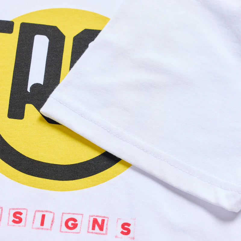 Troy Lee Designs Happy Dayz Short Sleeve Tee - Youth - White