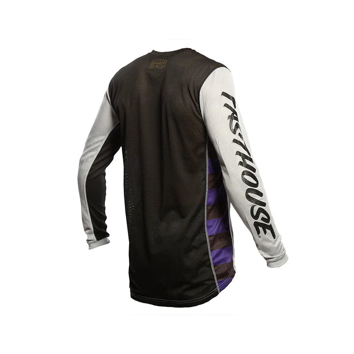 Fasthouse Originals Air Cooled Jersey - Youth - Silver-Black