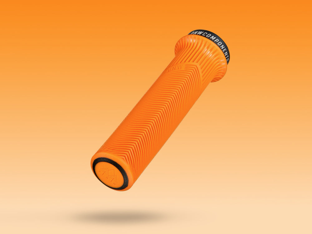 PNW Range XL MTB Grips - Safety Orange