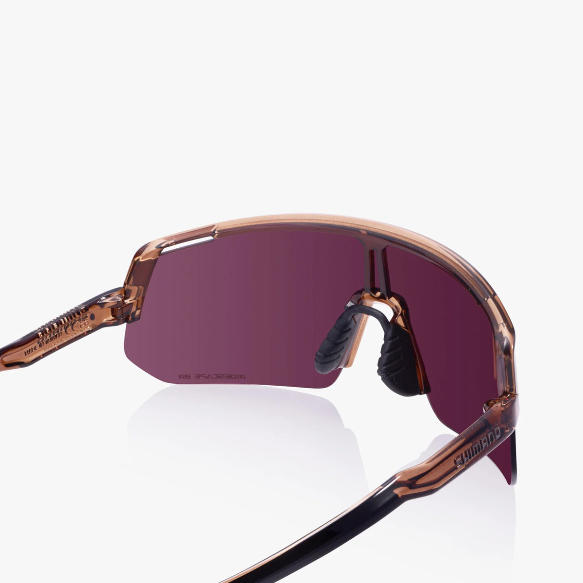 Shimano Technium L 2 Sunglasses - Transparent Bronze - Ridescape Bright Lens