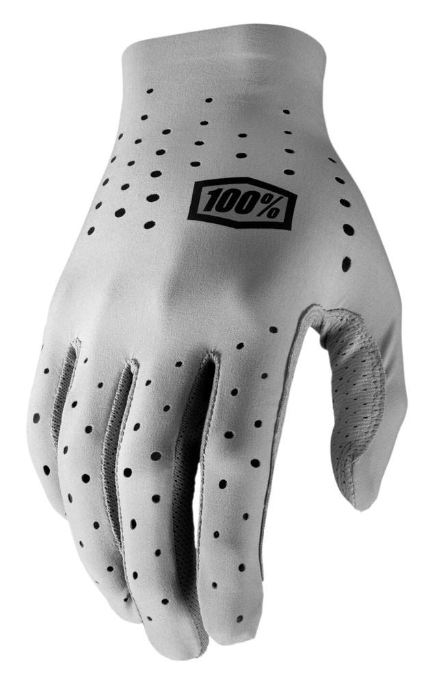 100% Sling Bike Glove - Gray - 2022 Gray Small