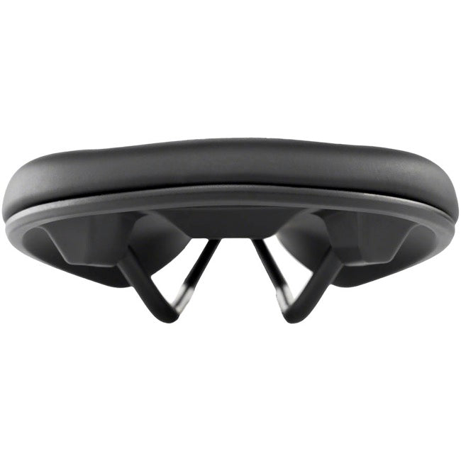 WTB Devo PickUp Medium Fusion Form Saddle - Titanium Rail - Black