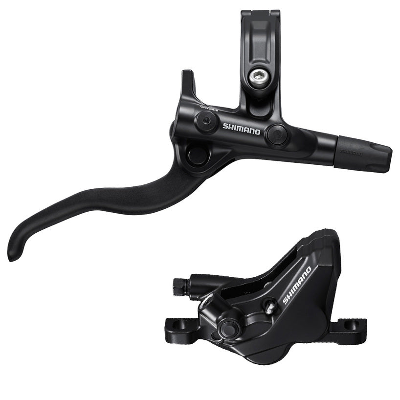 Shimano Deore M4100/MT420 Disc Brake & Lever - Rear - Black Black