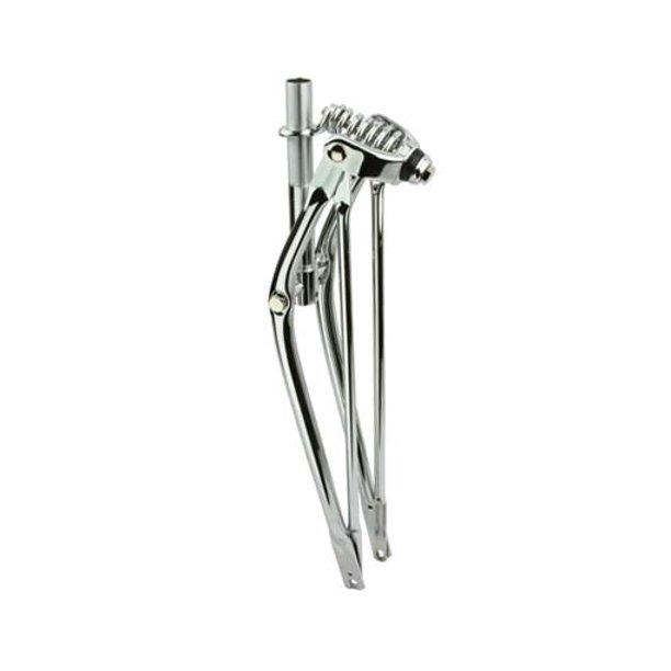 F&R Cycle 26" Classic Spring Fork - Chrome Chrome 1"