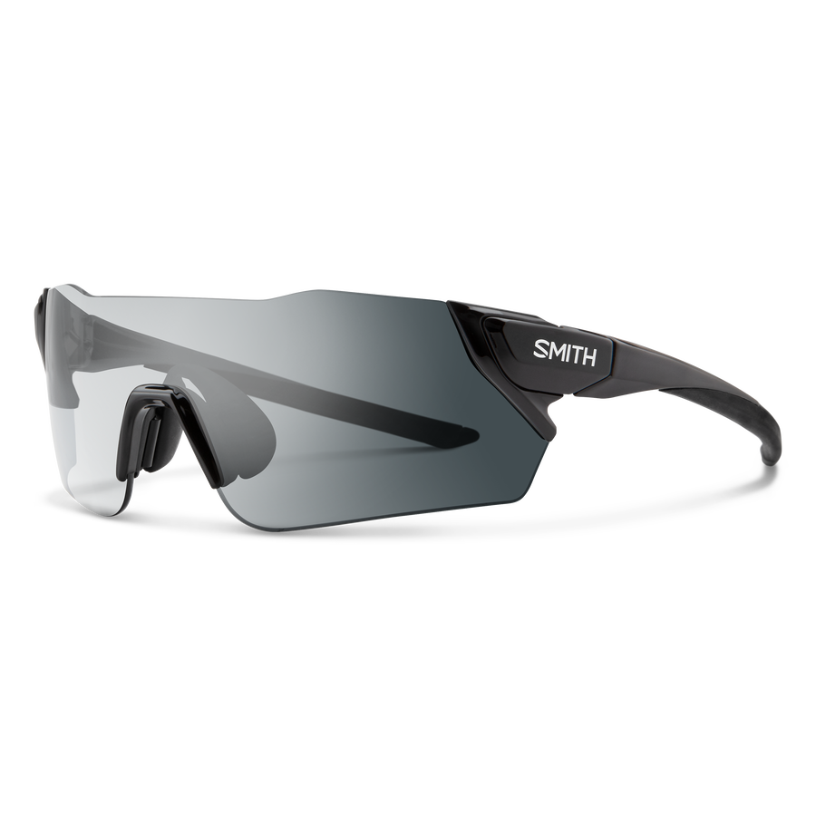 Smith Attack MAG MTB Sunglasses - Black Black Photochromic Clear to Gray Lens