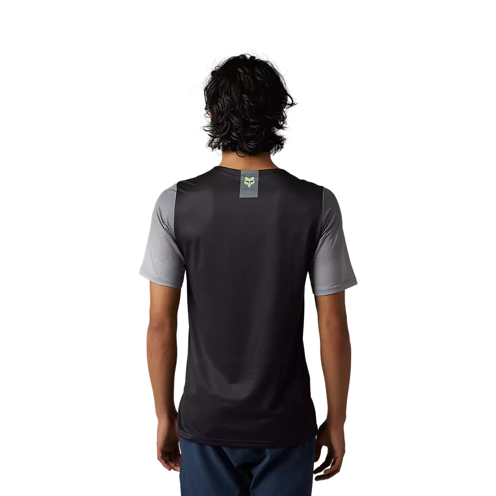Fox Racing Flexair Short Sleeve MTB Jersey - Arcadia - Black