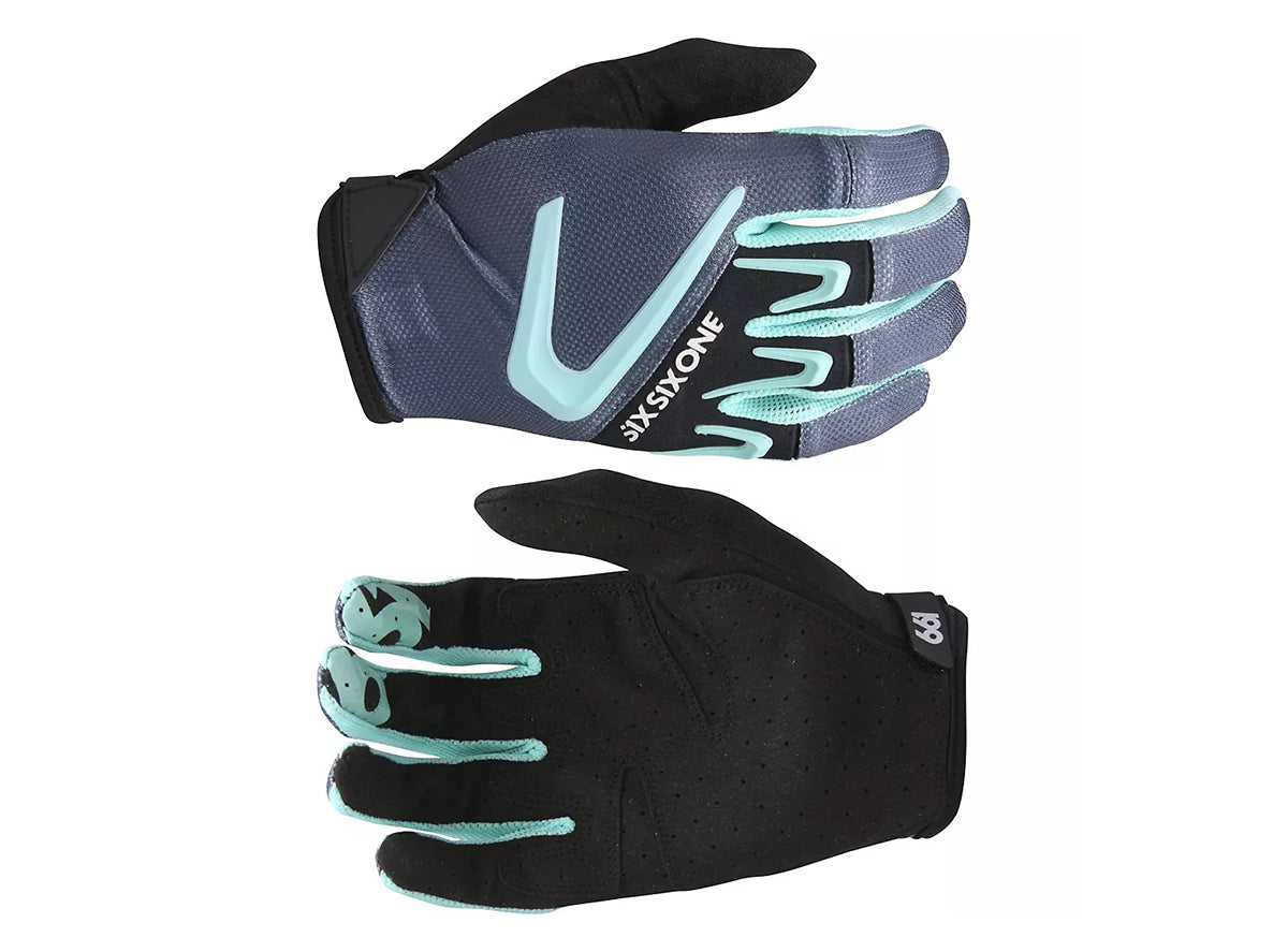 661 Rage MTB Glove - Gray - 2019 Gray X-Small