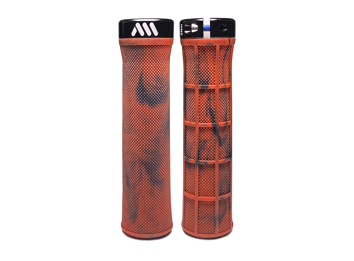 AMS Berm Lock-On Grip - Red Camo Red Camo